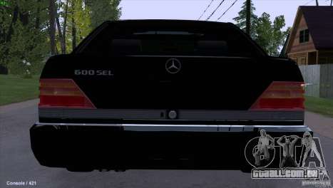 Mercedes-Benz 600SEL para GTA San Andreas