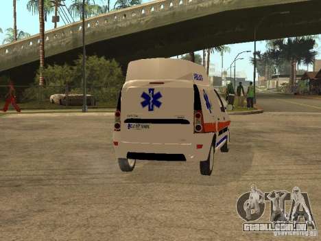 Dacia Logan Ambulanta para GTA San Andreas