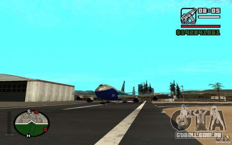 Boeing 747 serie 8 para GTA San Andreas