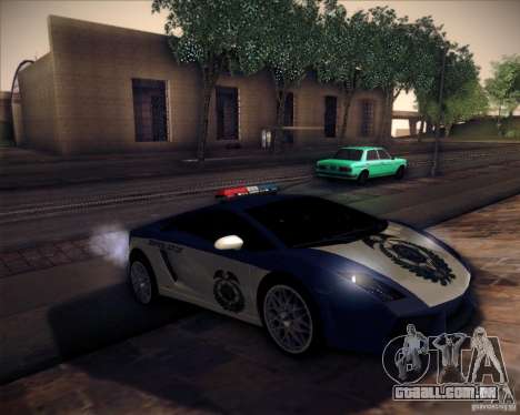Lamborghini Gallardo LP560-4 Undercover Police para GTA San Andreas