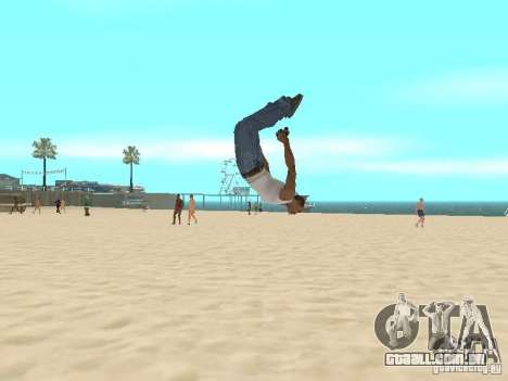 Parkour 40 mod para GTA San Andreas