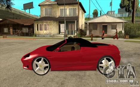 Ferrari 360 Spider para GTA San Andreas