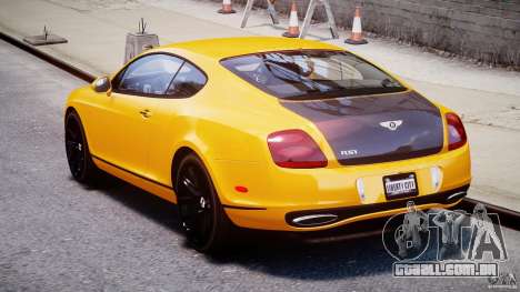 Bentley Continental SS 2010 ASI Gold [EPM] para GTA 4