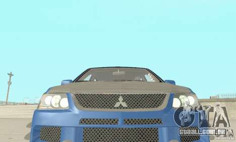 Mitsubishi Lancer Evolution IX Wagon MR Drift para GTA San Andreas