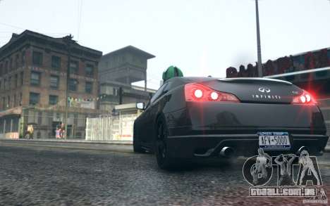 Infiniti G37 Coupe Carbon Edition v1.0 para GTA 4