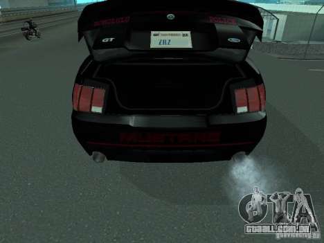 Ford Mustang GT Police para GTA San Andreas
