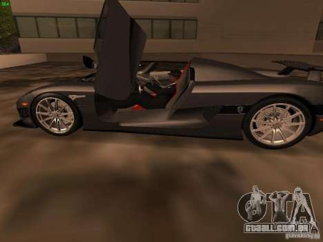 Koenigsegg CCXR Edition para GTA San Andreas