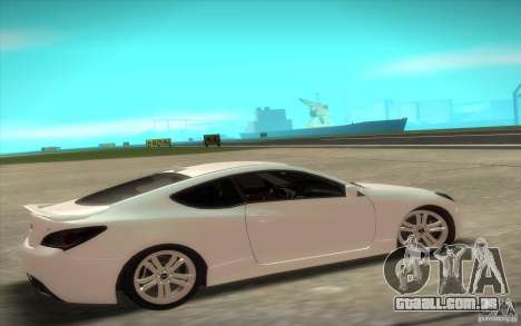 Hyundai Genesis 3.8 Coupe para GTA San Andreas