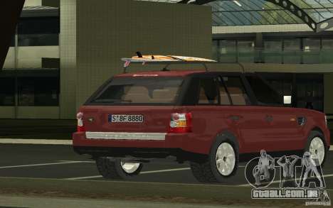 Land Rover Range Rover 2007 para GTA San Andreas