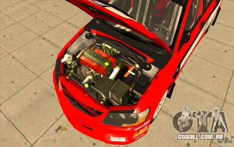 Mitsubishi Lancer Evo IX DiRT2 para GTA San Andreas