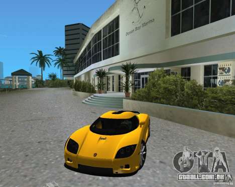 Koenigsegg CCX para GTA Vice City