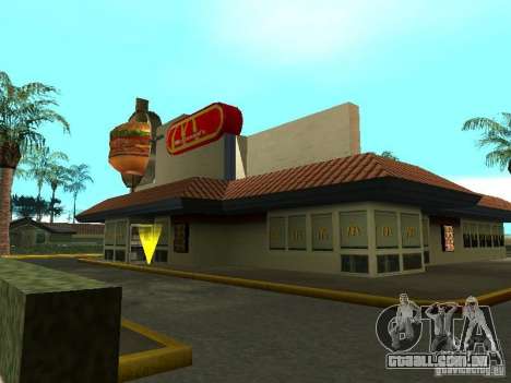 Mc Donalds para GTA San Andreas