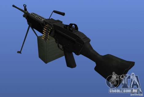 M249SAW metralhadora para GTA 4