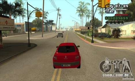 Conduziu a uma estrela vermelha-get para GTA San Andreas