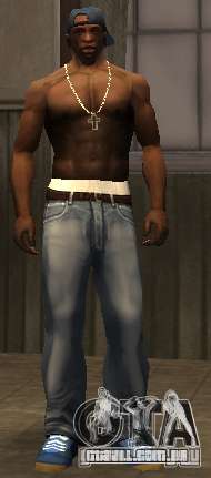 Novo jeans para CJ para GTA San Andreas