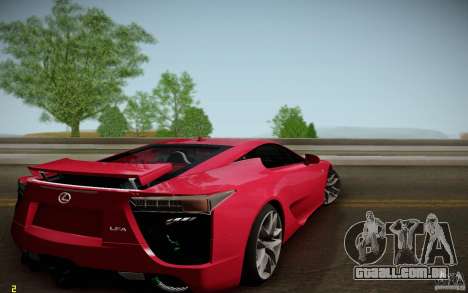 Lexus LFA para GTA San Andreas