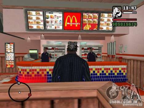 Mc Donalds para GTA San Andreas