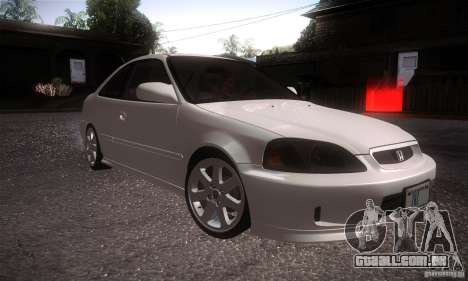 Honda Civic Si para GTA San Andreas