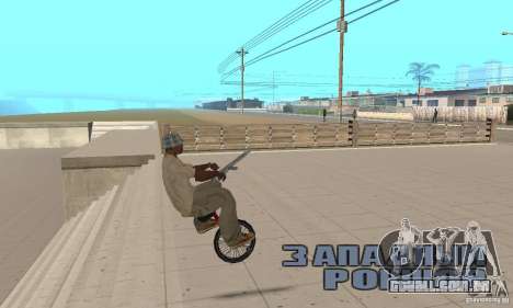 Unicycle para GTA San Andreas