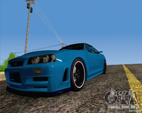 Nissan Skyline R34 Z-Tune V3 para GTA San Andreas