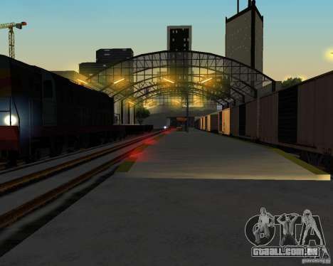 Nova estação ferroviária para GTA San Andreas