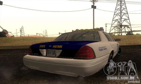 Ford Crown Alabama Police para GTA San Andreas