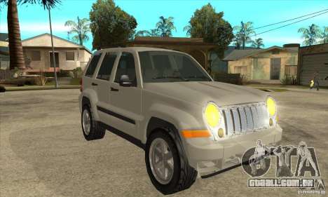 Jeep Liberty 2007 Final para GTA San Andreas