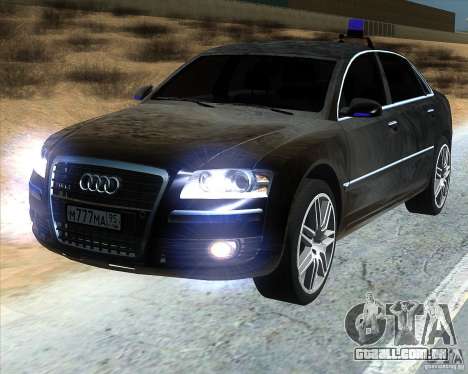 Audi A8L W12 para GTA San Andreas