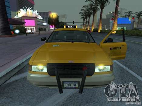Um táxi de Gta IV para GTA San Andreas