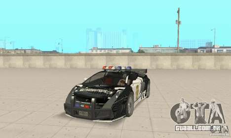 Lamborghini Gallardo Cop V1.0 para GTA San Andreas