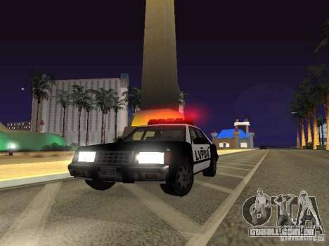 LVPD Police Car para GTA San Andreas