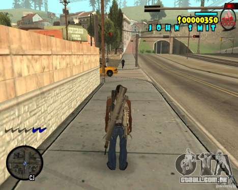 HUD Adidas para GTA San Andreas