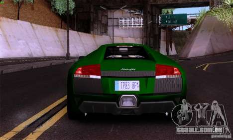 Lamborghini Murcielago LP640 para GTA San Andreas