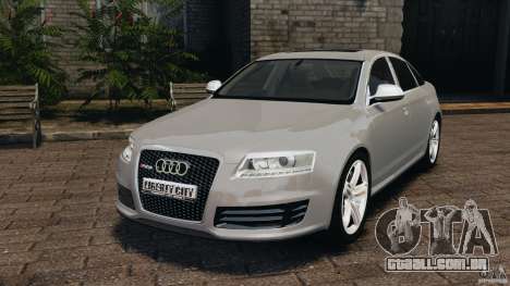 Audi RS6 2010 v1.1 para GTA 4