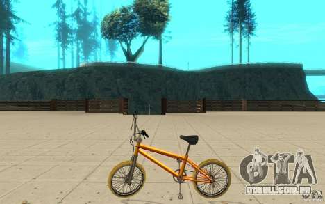 Zeros BMX YELLOW tires para GTA San Andreas