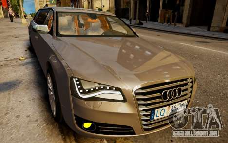Audi A8 limousine para GTA 4