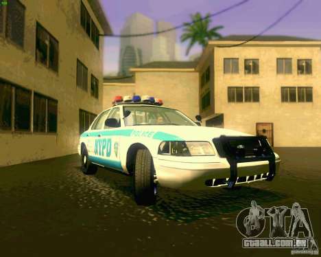 Ford Crown Victoria 2003 NYPD police para GTA San Andreas