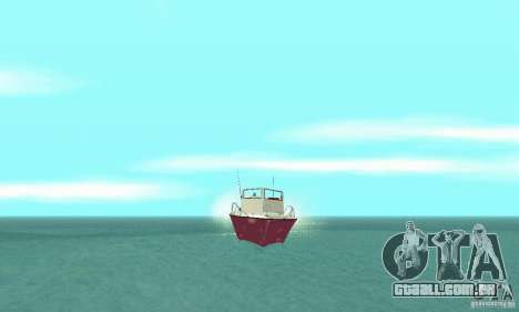 Sports Fishing Boat para GTA San Andreas