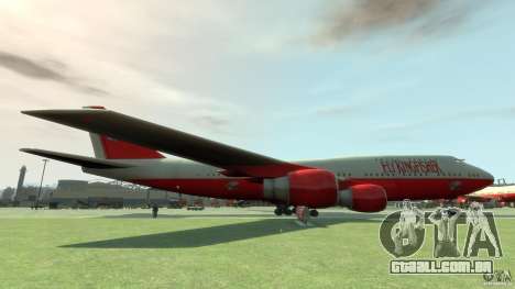 Fly Kingfisher Airplanes with logo para GTA 4