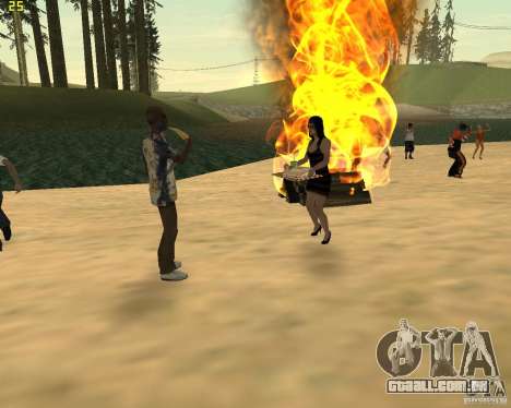 Festa da natureza para GTA San Andreas