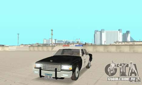 Chevrolet Caprice Interceptor 1986 Police para GTA San Andreas