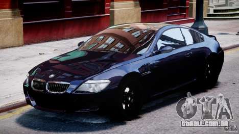 BMW M6 Orange-Black Bullet para GTA 4