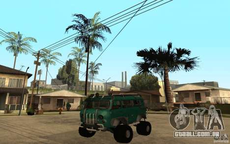 Pão de UAZ de difícil Off-Road para GTA San Andreas