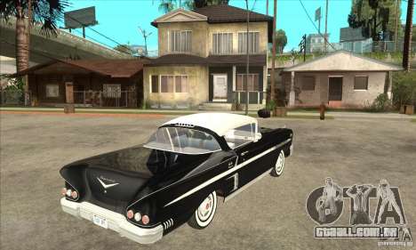 Chevrolet Impala 1958 para GTA San Andreas