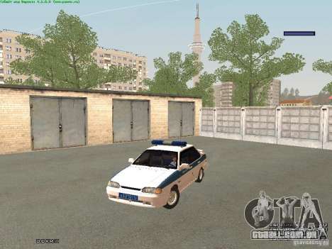 Polícia PPP VAZ 2115 para GTA San Andreas