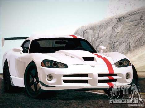 Dodge Viper SRT-10 ACR para GTA San Andreas