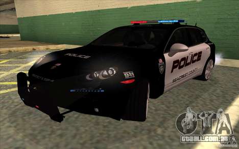 Porsche Cayenne Turbo 958 Seacrest Police para GTA San Andreas