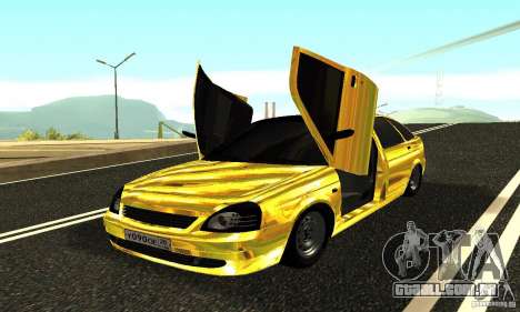 Lada Priora Gold para GTA San Andreas