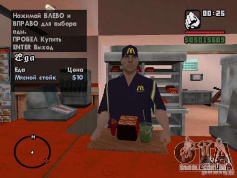 Mc Donalds para GTA San Andreas