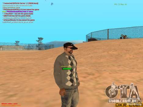 NV Goggles para GTA San Andreas